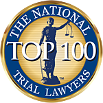 the national top 100 trial lawyers logo